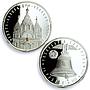 Belarus set of 4 coins Orthodox Cathedrals Churches Architecture Ag coins 2010