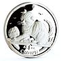 Isle of Man 1 crown Home Pets Scottish Fold Cat Animals proof silver coin 2000