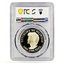 Philippines 2500 piso Aquino Reagan Visit Politics PR70 PCGS gold coin 1986