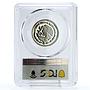 Mexico 1/4 onza Libertad Angel of Independence PR69 PCGS silver coin 1996