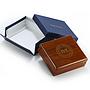 Niue 2 dollars Orthodox shrines Holy Trinity silver color proof gilded coin 2011
