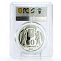 Ukraine 10 hryvnias Jesus Christ Birth Christmas PR70 PCGS silver coin 1999