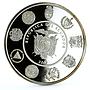 Ecuador 1 sucre Olympic Games Race Walking Sportsman proof silver coin 2007