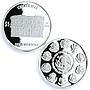 Mexico set of 5 coins Chichen Itza Buildings Architecture proof Ag coins 2007