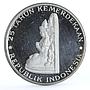 Indonesia 250 rupiah 25th Anniversary of Independence proof silver coin 1970