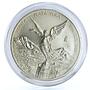 Mexico 1 onza Libertad Angel of Independence silver coin 1996