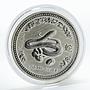 Australia 1 dollar Year of the Snake Lunar Series I silver coin 1 Oz 2001