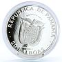 Panama 20 balboas Discoverer of the Pacific proof silver coin 1985