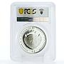 Palau 5 dollars Sea Treasures Pearl of the Sea PR69 PCGS silver coin 2008