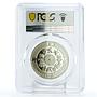 Ukraine 5 hryvnias Lunar Calendar Year of the Rabbit SP69 PCGS nickel coin 2023