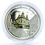 Cook Islands 5 dollars Pechersk All Saints Church Architecture silver coin 2008