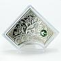 Niue 2 dollars set of 5 coins Four Seasons crystal silver 2013
