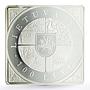 Lithuania 100 litu 1st Map of Grand Duchy PR70 PCGS silver coin 2013