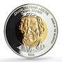 Mongolia 500 togrog Johann Goethe Poetry Literature PR69 PCGS silver coin 1999