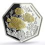 Niue 5 dollars Marine Life Regal Angelfish PR69 PCGS gilded silver coin 1999