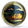 Palau 5 dollars Marine Life Protection Two Glitter Fish PR68 PCGS Ag coin 2003