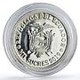 Ecuador 1000 sucres 41th President Clemente Yerovi Indaburu silver coin 2019