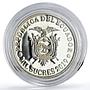 Ecuador 1000 sucres 42th President Otto Arosemena Gomez Politics Ag coin 2019