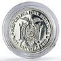 Ecuador 1000 sucres 50th President Fabian Alarcon Rivera Politics Ag coin 2020
