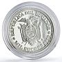 Ecuador 1000 sucres 51th President Jamil Mahuad Witt Politics silver coin 2020