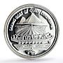 Egypt 5 pounds Queen Chnemtamun Boat Ship Clipper PR69 PCGS silver coin 1994