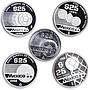 Mexico set of 15 coins Football World Cup 1986 silver coins 1985 - 1986
