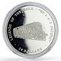 Liberia 20 dollars Trains Railway Locomotive WP462 Pacific silver coin 2003