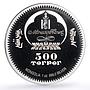 Mongolia 500 togrog Japanese Sumo Wrestler Tanikaze colored silver coin 2005