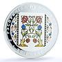 Belarus 20 rubles The Belts of Slutsk Weaving PR70 PCGS silver coin 2013