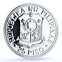 Philippines 25 piso FAO Woman Holding Grain PL66 PCGS silver coin 1976