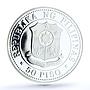 Philippines 50 piso International Year of the Child PR68 PCGS silver coin 1979