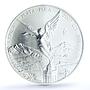 Mexico 1 onza Libertad Angel of Independence MS66 PCGS silver coin 2001