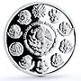 Mexico 5 pesos Chichen Itza Observation Building Architecture silver coin 2012