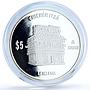 Mexico 5 pesos Chichen Itza La Iglesia Church Architecture silver coin 2012