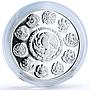 Mexico 5 pesos Chichen Itza La Iglesia Church Architecture silver coin 2012