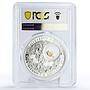 Niue 2 dollars Lucky Symbols Good Luck Koi Carps Fish PR70 PCGS silver coin 2013