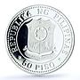 Philippines 50 piso International Year of the Child PR68 PCGS silver coin 1979