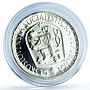 Czechoslovakia 10 korun Hussites Movement Revolutionary Jan Hus silver coin 1965