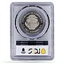 Costa Rica 10 colones 25 Years of Central Bank Tree PR67 PCGS nickel coin 1975