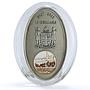 Fiji 10 dollars Trains Railways LED Saxonia Locomotive colored silver coin 2013