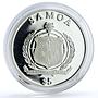 Samoa 5 dollars Trains Railways Vogelfluglinie Locomotive proof silver coin 2013