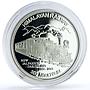 Bhutan 300 ngultrum Trains Railways Himalayan Locomotive proof silver coin 2012