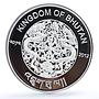 Bhutan 300 ngultrum Trains Railways Himalayan Locomotive proof silver coin 2012