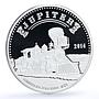 Palau 5 dollars Trains Railways Jupiter Locomotive proof silver coin 2014