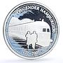 Togo 1000 francs Trains Railways Fliegende Hamburger Locomotive silver coin 2007