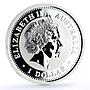 Australia 1 dollar Kookaburra Bird Zodiac Signs Gemini silver coin 2005