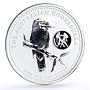 Australia 1 dollar Kookaburra Bird Zodiac Signs Gemini silver coin 2005