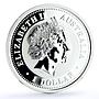 Australia 1 dollar Kookaburra Bird Zodiac Signs Virgo silver coin 2005