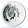 Australia 1 dollar Kookaburra Bird Zodiac Signs Libra silver coin 2005