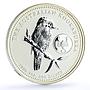 Australia 1 dollar Kookaburra Bird Zodiac Signs Scorpio silver coin 2005